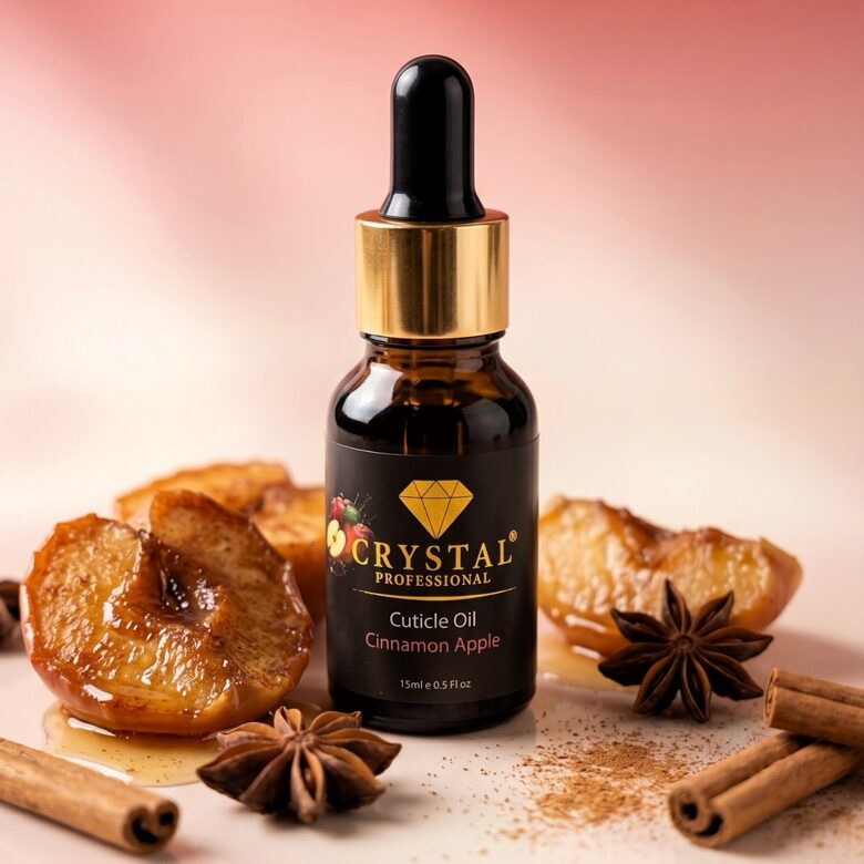Crystal Professional Kutikulu eļļa - Cepts ābols ar kanēli 15ml