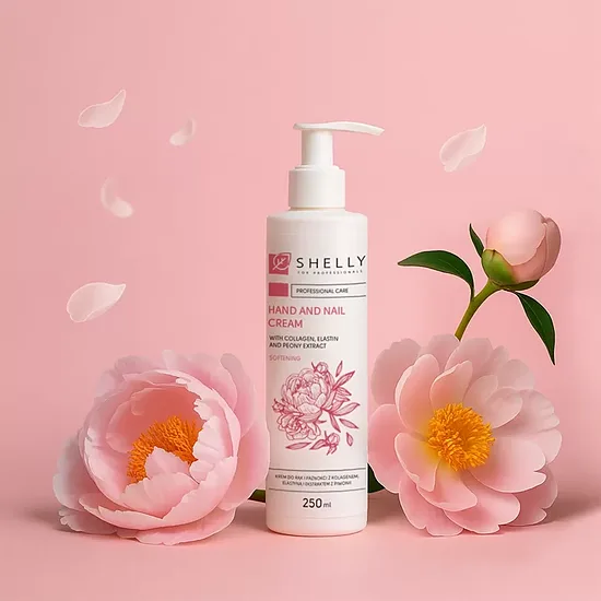 SHELLY roku krēms ar kalogēnu, elastīnu un peoniju ekstraktu 250ml
