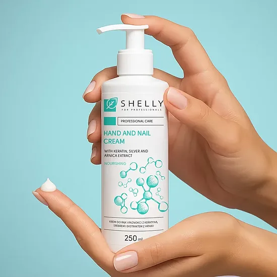 SHELLY roku krēms ar keratīnu, sudraba citrātu un arnikas ekstraktu 250ml