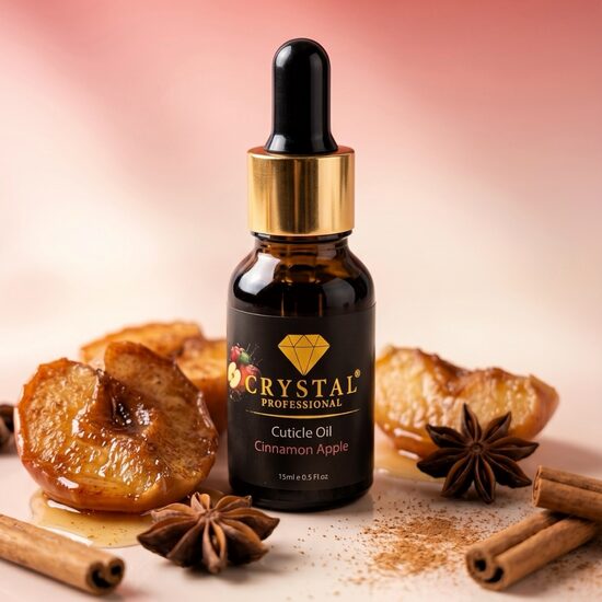 Crystal Professional Kutikulu eļļa - Cepts ābols ar kanēli 15ml